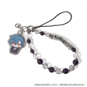 【グッズ-ストラップ】悪魔執事と黒い猫 放課後メイツ ビーズストラップ/ハウレス ぬいパル すきっぷの画像
