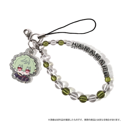 【グッズ-ストラップ】悪魔執事と黒い猫 放課後メイツ ビーズストラップ/ハナマル ぬいパル すきっぷ