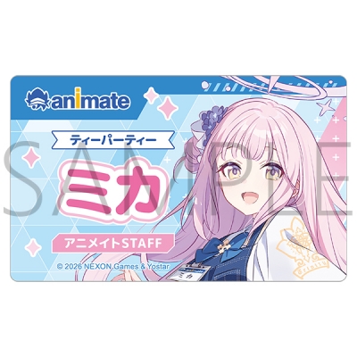 【グッズ-バッチ】ブルーアーカイブ 店員名札風アクリルバッジ/ミカ