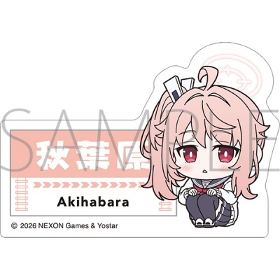 【グッズ-ステッカー】ブルーアーカイブ ご当地ステッカー/ナツ