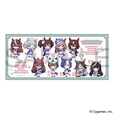 【グッズ-タオル】ウマ娘 プリティーダービー スポーツタオル/グループB