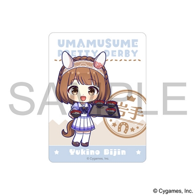 【グッズ-ステッカー】ウマ娘 プリティーダービー ステッカー/ユキノビジン