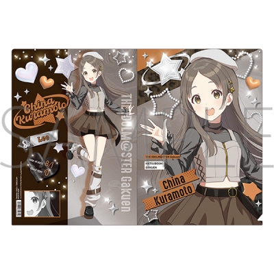 【グッズ-クリアファイル】学園アイドルマスター クリアファイル/倉本千奈 ECLIPSE LIGHT