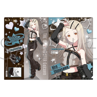 【グッズ-クリアファイル】学園アイドルマスター クリアファイル/篠澤 広 ECLIPSE LIGHT