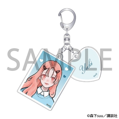 【グッズ-キーホルダー】ゆびさきと恋々 2連アクリルキーホルダー/糸瀬 雪