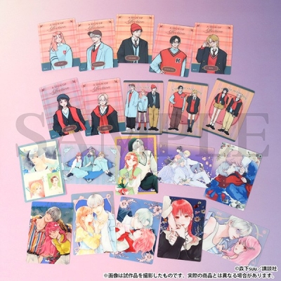 【グッズ-カード】ゆびさきと恋々 オーロラアートコレクション