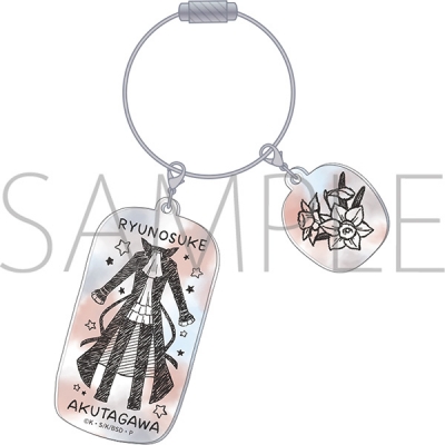 【グッズ-キーホルダー】文豪ストレイドッグス 2連アクリルキーホルダー/芥川龍之介