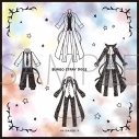 【グッズ-タオル】文豪ストレイドッグス ハンドタオル/衣装モチーフの画像