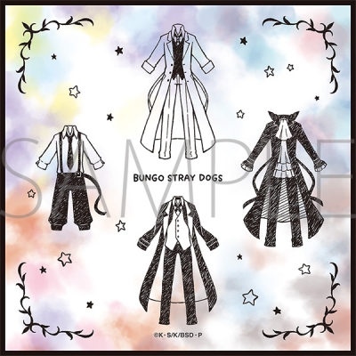 【グッズ-タオル】文豪ストレイドッグス ハンドタオル/衣装モチーフ