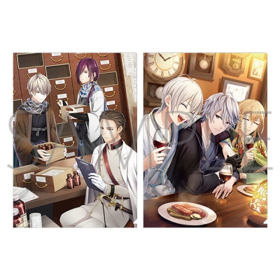 【グッズ-クリアファイル】文豪とアルケミスト クリアファイルセット/F