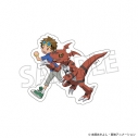 【グッズ-ステッカー】デジモンテイマーズ ステッカー/松田啓人&ギルモンの画像