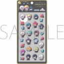 【グッズ-シール】悪魔執事と黒い猫 ぷくぺた(立体シール)/ぬいパル すきっぷの画像