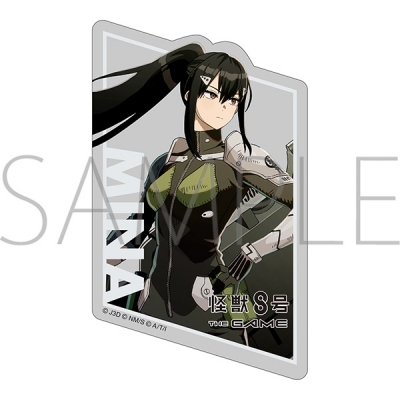 【グッズ-ステッカー】怪獣8号 THE GAME ダイカットステッカー 亜白ミナ