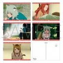 【グッズ-ポストカード】ヤニねこ ポストカードセット/第3~4話の画像
