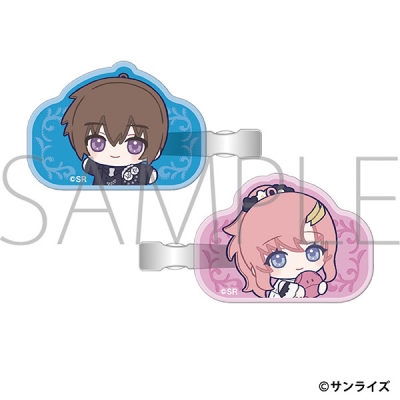 【グッズ-ヘアバンド】機動戦士ガンダムSEED FREEDOM ZERO アクリルヘアクリップセット/ぬいパル すきっぷ キラ・ヤマト&ラクス・クライン
