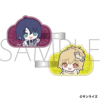 【グッズ-ヘアバンド】機動戦士ガンダムSEED FREEDOM ZERO アクリルヘアクリップセット/ぬいパル すきっぷ アスラン・ザラ&カガリ・ユラ・アスハ