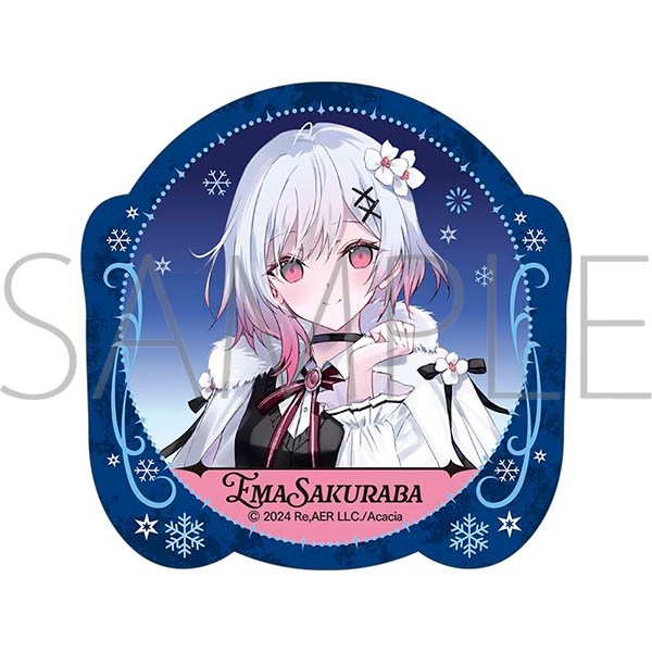 【グッズ-ステッカー】魔法少女ノ魔女裁判 ステッカー/桜羽エマ