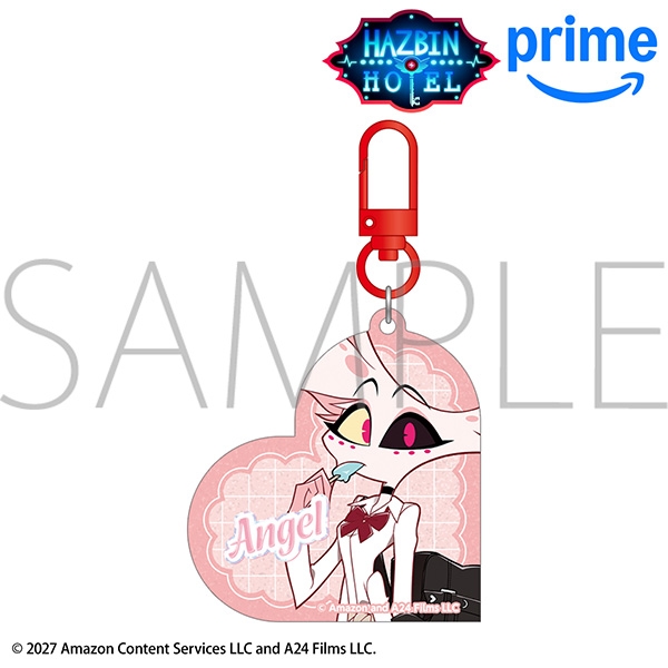【グッズ-キーホルダー】ハズビン・ホテルへようこそ アクリルキーホルダー／エンジェル・ダスト After School