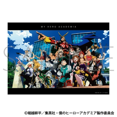 【グッズ-ポスター】僕のヒーローアカデミア A3クリアポスター/A
