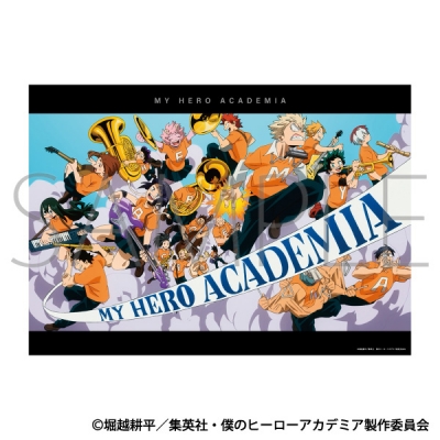 【グッズ-ポスター】僕のヒーローアカデミア A3クリアポスター/B