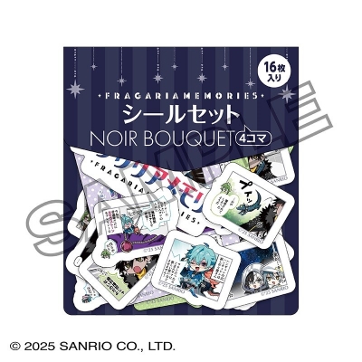 【グッズ-シール】フラガリアメモリーズ シールセット NOIR BOUQUET 4コマ