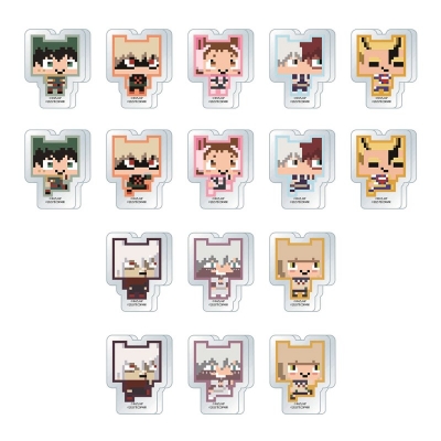 【グッズ-置きもの】僕のヒーローアカデミア×PICO PARK アクリルブロックセット