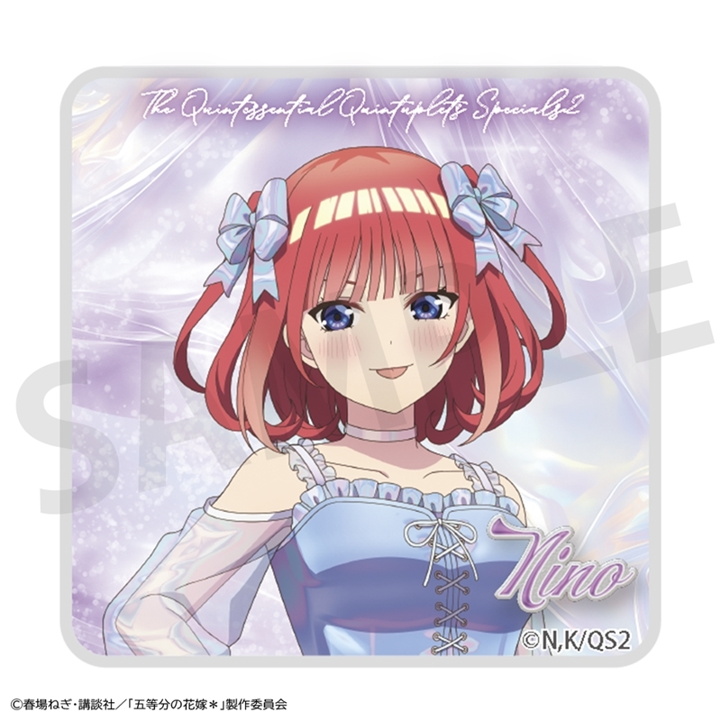 【グッズ-置きもの】五等分の花嫁＊ アクリルブロック 中野二乃