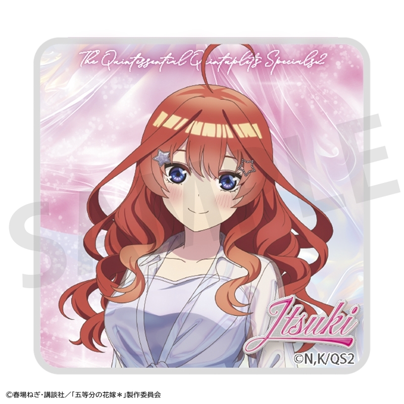 【グッズ-置きもの】五等分の花嫁＊ アクリルブロック 中野五月