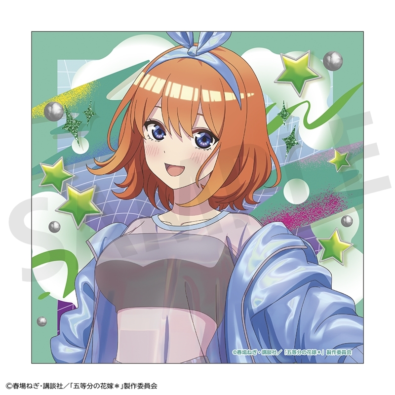 【グッズ-タオル】五等分の花嫁＊ マイクロファイバーハンドタオル 中野四葉