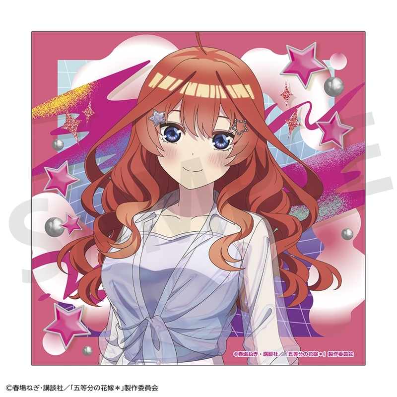 【グッズ-タオル】五等分の花嫁＊ マイクロファイバーハンドタオル 中野五月