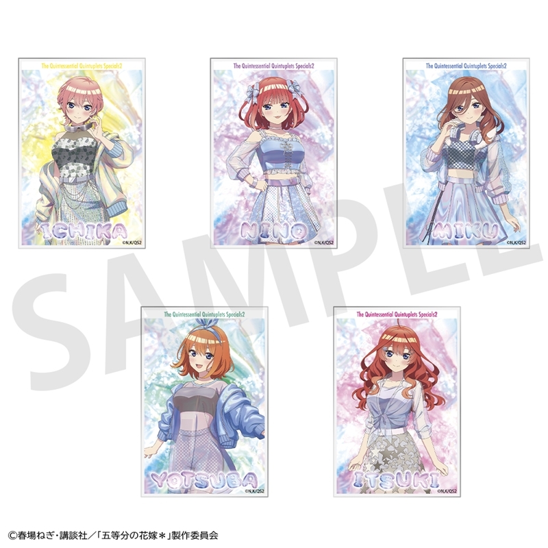 【グッズ-カード】五等分の花嫁＊ トレーディングアクリルカード