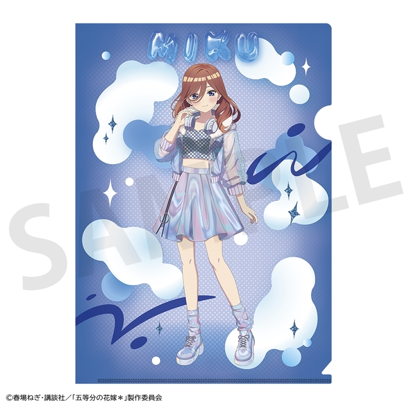 【グッズ-クリアファイル】五等分の花嫁＊ A4クリアファイル Y3K 中野三玖