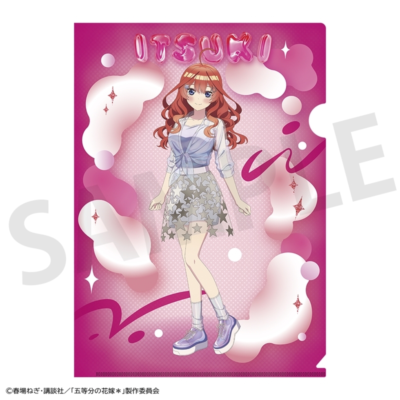 【グッズ-クリアファイル】五等分の花嫁＊ A4クリアファイル Y3K 中野五月