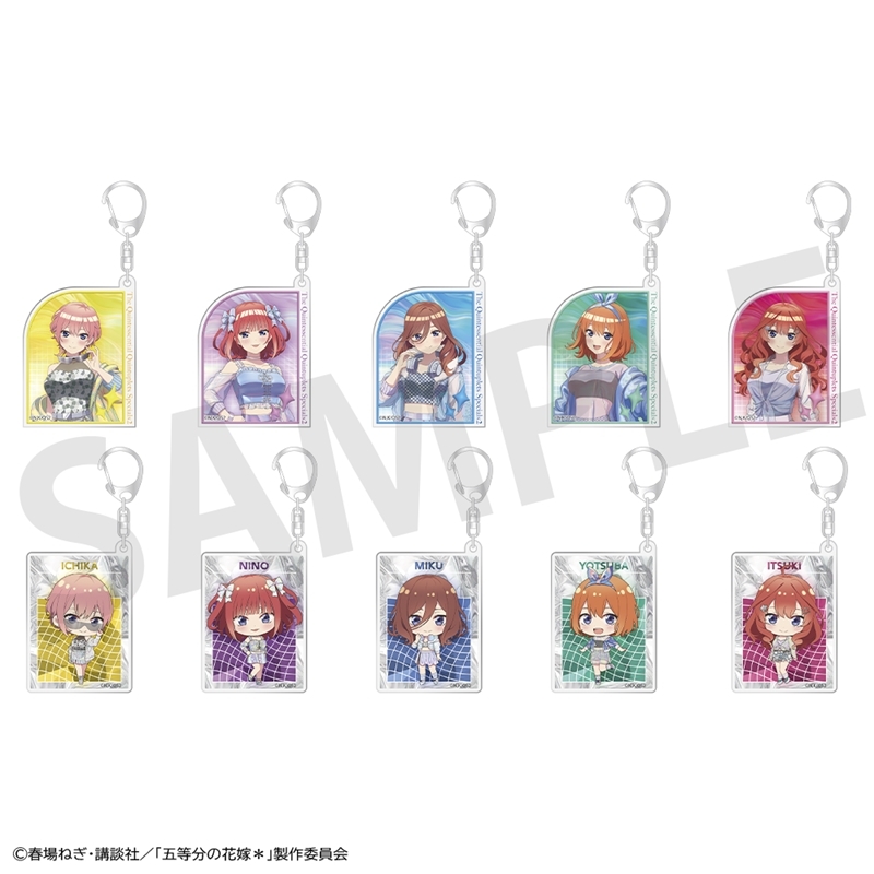 【グッズ-チャーム】五等分の花嫁＊ トレーディングアクリルチャーム