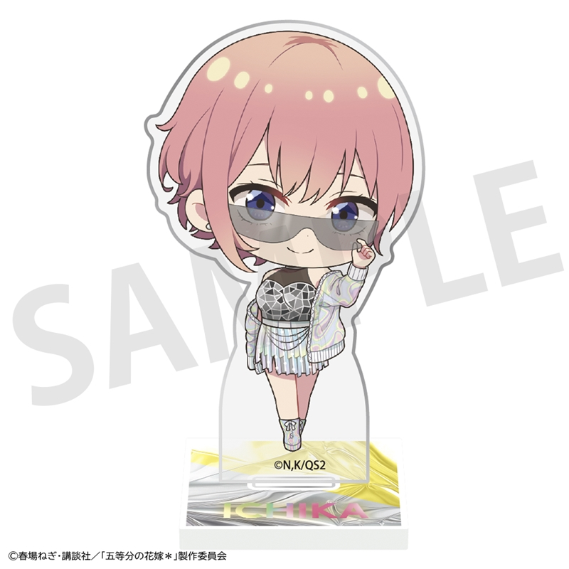 【グッズ-スタンドポップ】五等分の花嫁＊ ミニアクリルスタンドプレート 中野一花