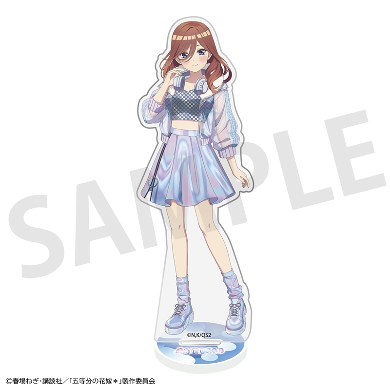 【グッズ-置きもの】五等分の花嫁＊ アクリルスタンドプレート 中野三玖