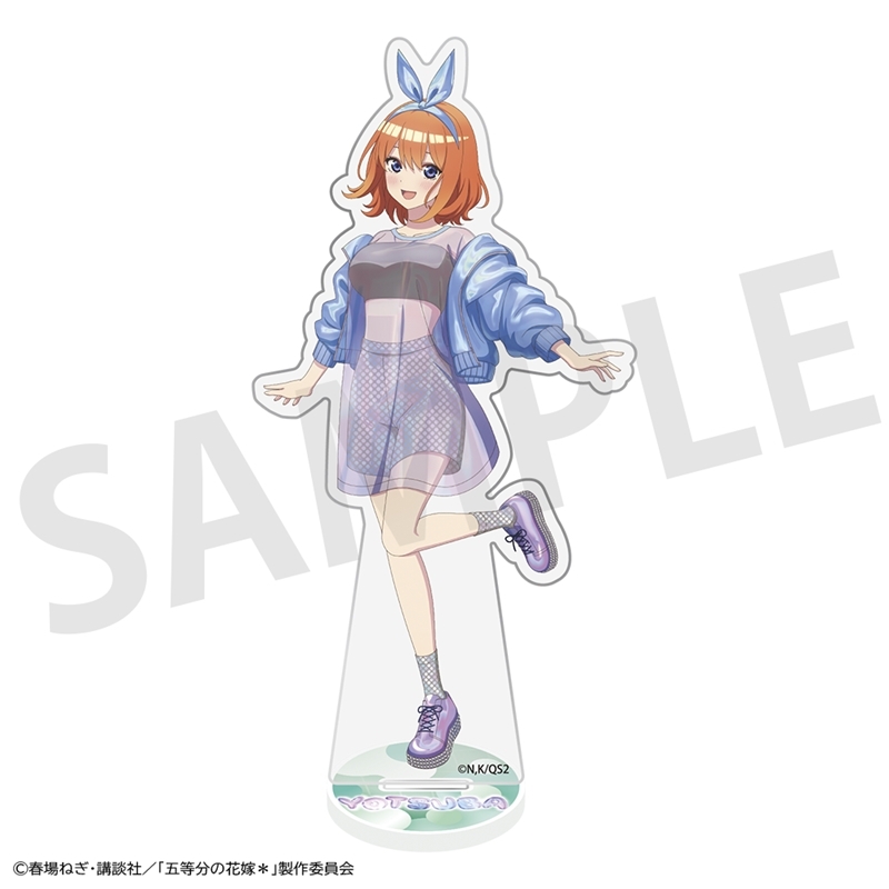 【グッズ-置きもの】五等分の花嫁＊ アクリルスタンドプレート 中野四葉