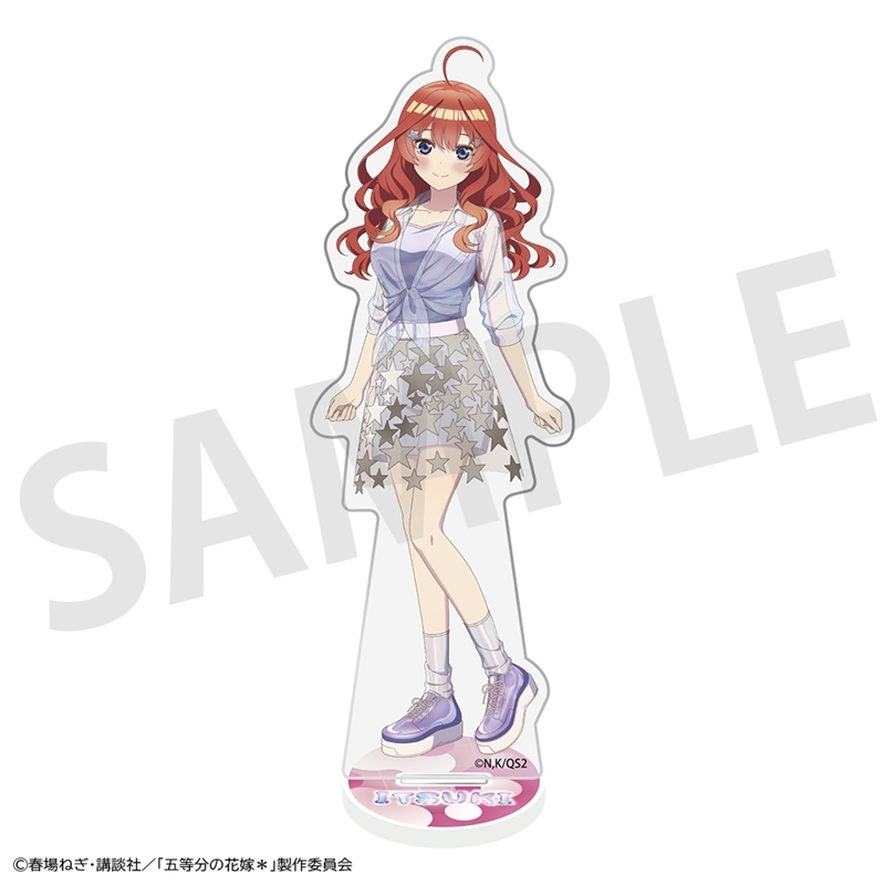 【グッズ-置きもの】五等分の花嫁＊ アクリルスタンドプレート 中野五月