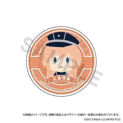 【グッズ-携帯グッズ】刀剣乱舞ONLINE 御伴散歩 スマホグリップ vol.5 乱藤四郎