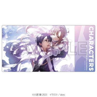 【グッズ-デスクマット】abec/BUNBUN 20th Exhibition CHARACTERS デスクマット 『ソードアート・オンライン』キリト&アスナ