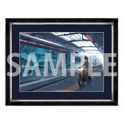 【グッズ-置きもの】キノの旅 the Beautiful World 『キノの旅 the Beautiful World』25周年記念 B4キャラファイングラフ C 駅