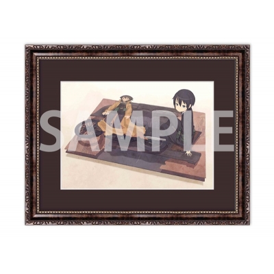 【グッズ-置きもの】キノの旅 the Beautiful World 『キノの旅 the Beautiful World』25周年記念 A5キャラファイングラフ D 画集「noir」より