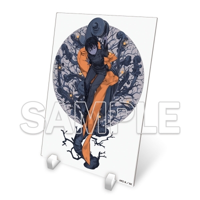 【グッズ-置きもの】『キノの旅 the Beautiful World』 25周年記念 アクリルイラストプレート A バイオリンの木