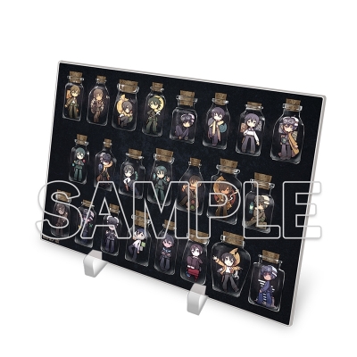 【グッズ-置きもの】『キノの旅 the Beautiful World』 25周年記念 アクリルイラストプレート B 歴代表紙