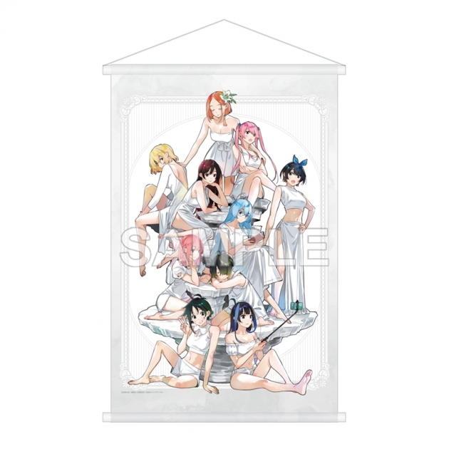 【グッズ-タペストリー】「彼女、お借りします」×「紫雲寺家の子供たち」 タペストリー ver. Venus