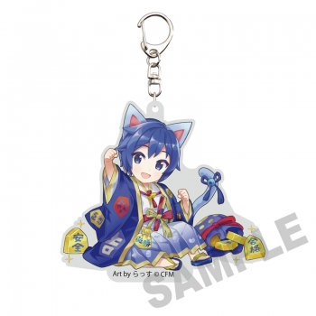 グッズ-キーホルダー】「初音ミク×招き猫」 ダイカットアクリル 