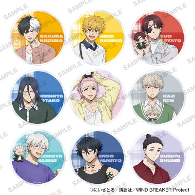 【グッズ-コースター】TVアニメ「WIND BREAKER」 アクリルコースター ぬいぐるみといっしょver.