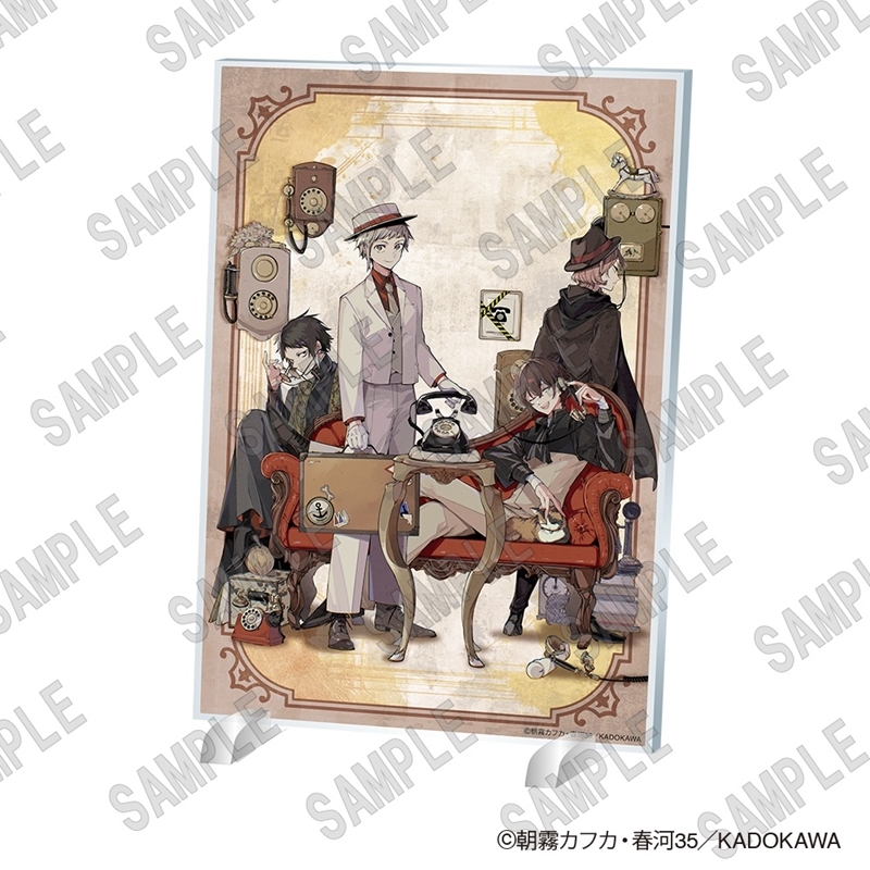 【グッズ-置きもの】文豪ストレイドッグス ミニアクリルパネル(C106)