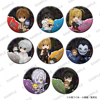 グッズ-バッチ】DEATH NOTE きらきら缶バッジコレクション ぬいぐるみ 
