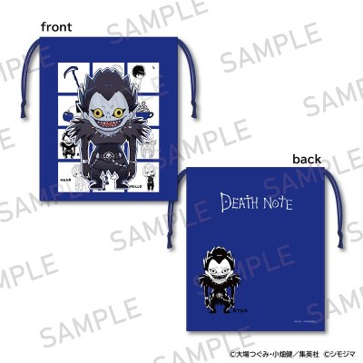 【グッズ-巾着】DEATH NOTE 巾着 シモジマコラボver. リューク